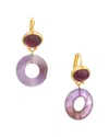 Kenneth Jay Lane Dangle Earrings In Pink