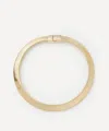 Kenneth Jay Lane Gold-plated Flat Stretch Collar Necklace