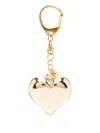 Kenneth Jay Lane Heart Bag Charm In Gold