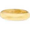Kenneth Jay Lane Bangle Bracelet In 22k Gold Plated In Gold