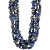Kenneth Jay Lane Lapis Chips Necklace In Lapis