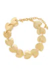Kenneth Jay Lane Leaf 22kt Gold-plated Necklace In Gold