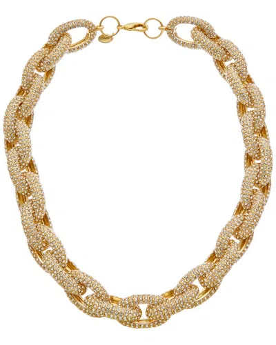 Kenneth Jay Lane Link Necklace In White