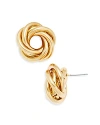 Kenneth Jay Lane Women's Goldtone Swirl Stud Earrings In Gold