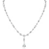 Kenneth Jay Lane Mixed Cubic Zirconia Statement Y-necklace
