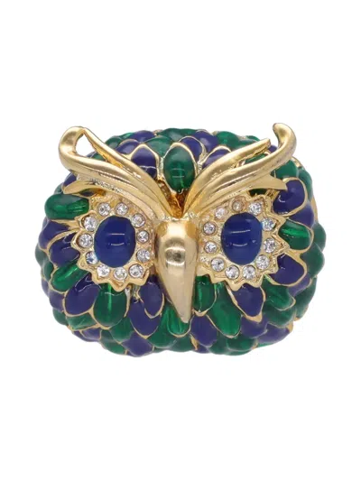 Pre-owned Kenneth Jay Lane Owl Ring