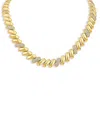 Kenneth Jay Lane Pave Chunky Link Collar Necklace, 16 In Gold