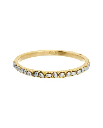 Kenneth Jay Lane Plated Bangle Bracelet In Gold