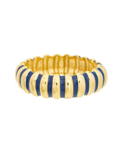 Kenneth Jay Lane Plated Bangle Bracelet In Gold