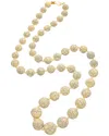 Kenneth Jay Lane Plated Bead Necklace