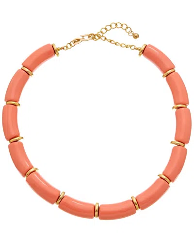 Kenneth Jay Lane Plated Beaded Necklace