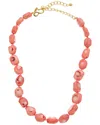 Kenneth Jay Lane Plated Beaded Necklace