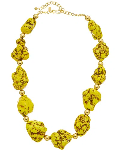 KENNETH JAY LANE KENNETH JAY LANE PLATED BEADED NECKLACE