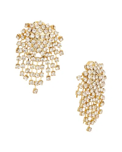 KENNETH JAY LANE KENNETH JAY LANE PLATED CLUSTER EARRINGS