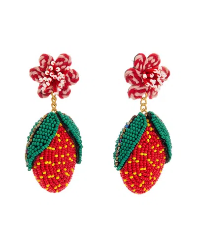 Kenneth Jay Lane Plated Dangle Earrings