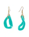 Kenneth Jay Lane Plated Dangle Earrings