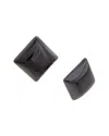 Kenneth Jay Lane Plated Earrings In Black
