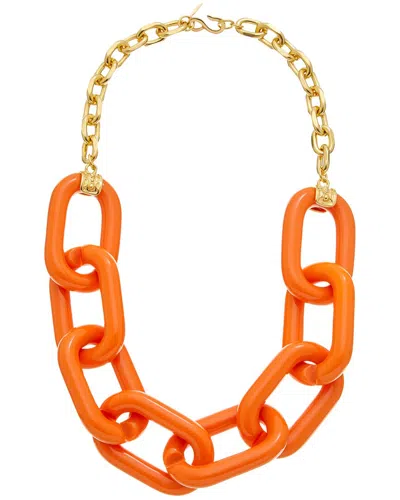KENNETH JAY LANE KENNETH JAY LANE PLATED LINK NECKLACE