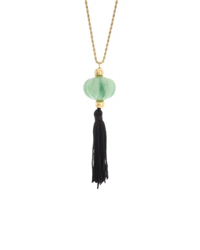 KENNETH JAY LANE KENNETH JAY LANE PLATED PENDANT NECKLACE