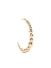 Kenneth Jay Lane Polished Large Hoops In Gold
