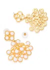 Kenneth Jay Lane Sculpted 22kt Gold-plated Drop Earrings In Gold