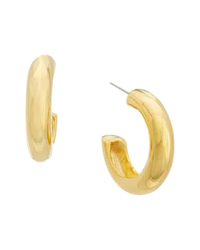 Kenneth Jay Lane Solo Earrings In Yellow