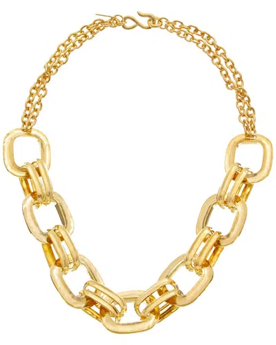 Kenneth Jay Lane Solo Necklace In Gold