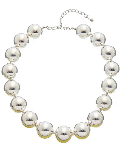 Kenneth Jay Lane Statement Necklace In Metallic