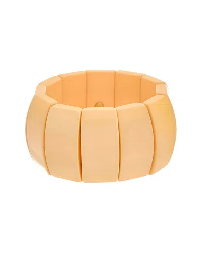 Kenneth Jay Lane Stretch Bracelet In Brown