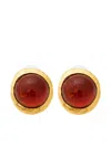 Kenneth Jay Lane Topaz-embellished Earrings