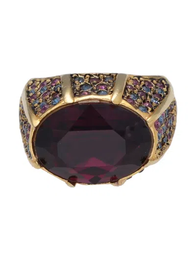 Pre-owned Kenneth Jay Lane Vintage  Oval-shape Ring
