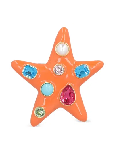 Pre-owned Kenneth Jay Lane Vintage Star Brooch