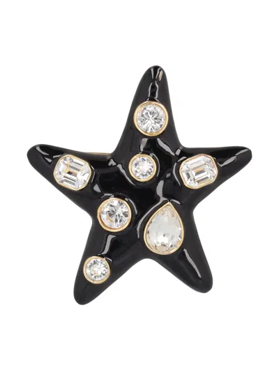 Pre-owned Kenneth Jay Lane Vintage Starbrooch