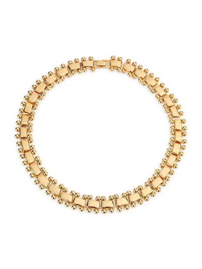 Kenneth Jay Lane Women's 14k-gold-plated Collar Necklace
