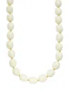 Kenneth Jay Lane Women's 22k Goldplated & Bead Necklace In Silver