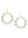Kenneth Jay Lane Women's Beaded Drop Earrings In Metal