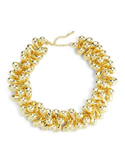 Kenneth Jay Lane Women's Goldtone Beaded Statement Necklace