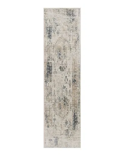 Kenneth Mink Abbey Kl00 Runner Area Rug, 2'6 X 8' In Ivory