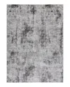 Kenneth Mink Alloy All342 Area Rug, 2'6 X 4' In Silver