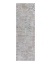 Kenneth Mink Alloy All342 Runner Area Rug, 2'6 X 8' In Rose