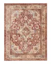 Kenneth Mink Taza Heriz Area Rug, 3' X 5' In Red