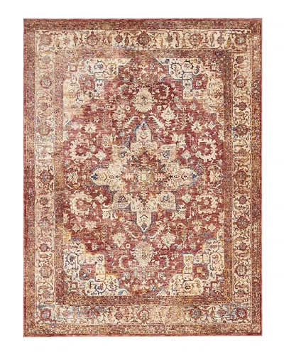Kenneth Mink Taza Heriz Area Rug, 8'3 X 11'6 In Red