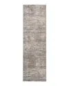 Kenneth Mink Waterside Dune Runner Area Rug, 2'3 X 7'7 In Gray