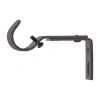Kenney 3/4" Adjustable 2-pc. Curtain Rod Brackets In Brown
