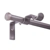 Kenney 5/8 Double Conversion Kit Curtain Rod In Gray
