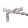 Kenney 5/8 Double Conversion Kit Curtain Rod In Silver