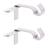 Kenney 5/8" Fast Fit No Measure 2-pc. Curtain Rod Brackets In Silver
