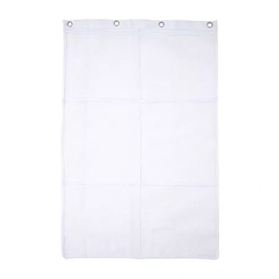 Kenney 6-pocket Hanging Mesh Shower Caddy In White