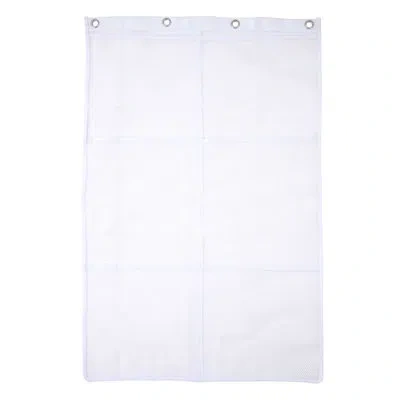 Kenney 6-pocket Hanging Mesh Shower Organization Bath Caddy In White