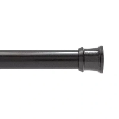 Kenney Adjustable Shower Curtain Rod In Black